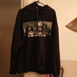 DmX, Black Graphic Hoodie,hip Hop. Mens XL